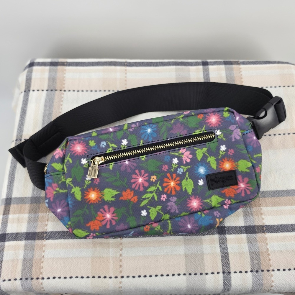 LuLaRoe Floral Belt Bag Waist Pack Crossbody Multi-Color